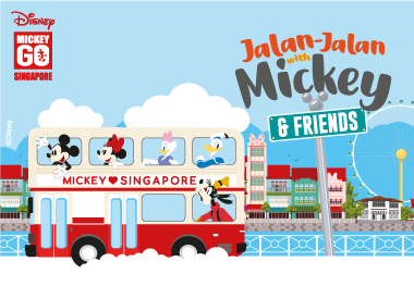 Jalan-Jalan With Disney’s Mickey Mouse & Friends