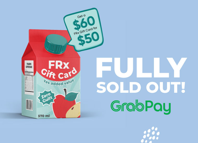 Get Your Freshly Squeezed Bonus - 20% MORE with GrabPay!