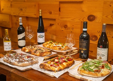 Enjoy L'Arte Pizza & Focaccia at Wine Connection Cheese Bar