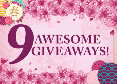 9 Awesome Giveaways