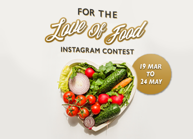 For The Love Of Food Instagram Contest